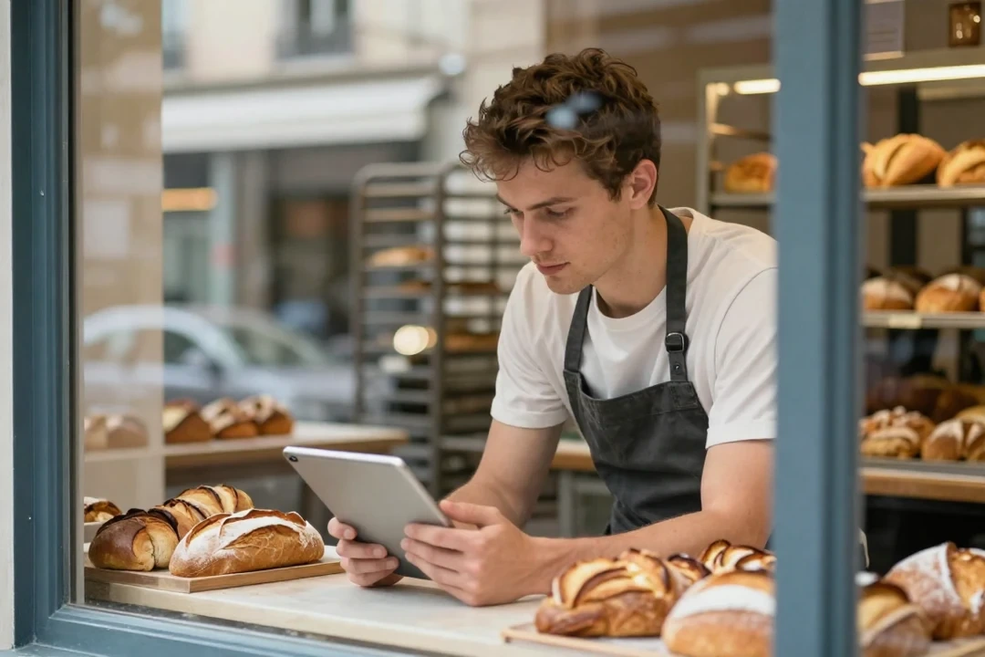 Équipe préparant un site web
